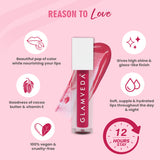 Glamveda X Rashami Desai Mini Infused Serum Lip Gloss | Soulmate - 116