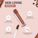 Glamveda X Rashami Desai Matte Mini Liquid Lipstick, Nude Brown shade (Cappuccino - 021) 1.2ml