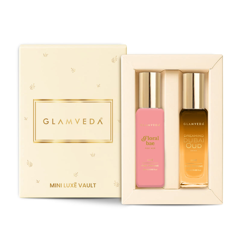 Floral Oud Fusion  - Luxury Unisex Pure Perfume Gift Set 2 x 20ml