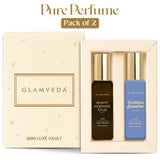 Mystic Jasmine Mix  - Night Nomade Oud + Goddess Jasmine Luxury Unisex Pure Perfume Gift Set 2 x 20ml