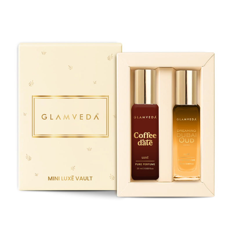 Mocha Oud Affair  - Luxury Unisex Pure Perfume Gift Set 2 x 20ml