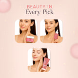 2% Kojic Acid 3 Step Skincare Routine With Pouch– Face wash, Serum & Cream for Dark Spot Reduction