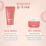 2% Kojic Acid Step 4 Skincare Set – Facewash, Spot Corrector, Serum & Cream