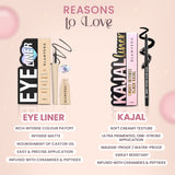 5-Products Makeup Kit – Smudge‑Proof Kajal, Gel Eyeliner, Colour‑Changing & Nude Lipsticks, BB Cream SPF 50 & Pouch