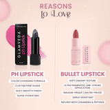 5-Products Makeup Kit – Smudge‑Proof Kajal, Gel Eyeliner, Colour‑Changing & Nude Lipsticks, BB Cream SPF 50 & Pouch