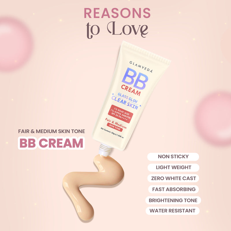 5-Products Makeup Kit – Smudge‑Proof Kajal, Gel Eyeliner, Colour‑Changing & Nude Lipsticks, BB Cream SPF 50 & Pouch