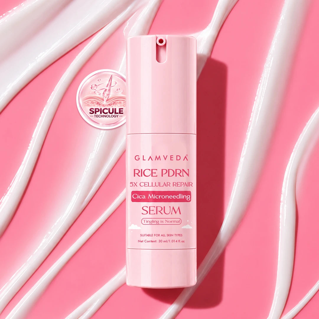 Rice PDRN 5X Cellular Repair Cica Microneedling Serum