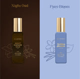 Mystic Jasmine Mix  - Night Nomade Oud + Goddess Jasmine Luxury Unisex Pure Perfume Gift Set 2 x 20ml