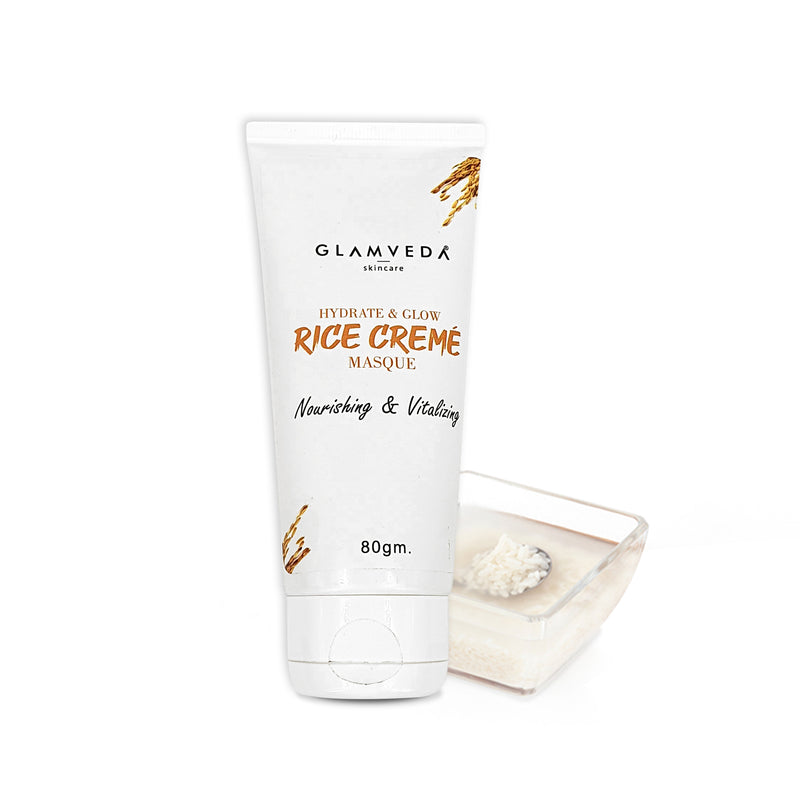 Glamveda Rice Hydrate & Glow Cream Mask