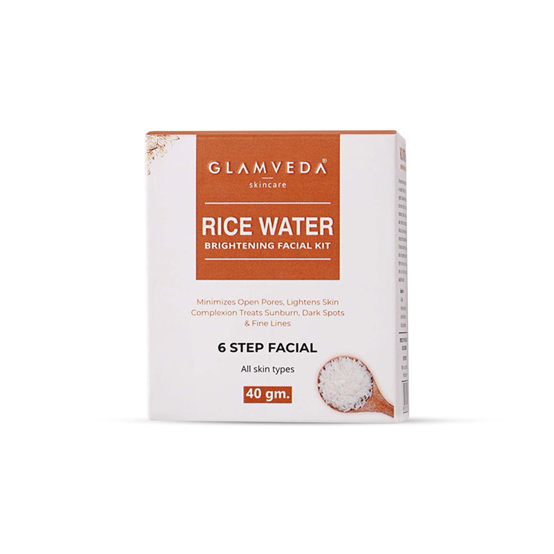 Glamveda Rice Water Brightening Facial Kit 40gm