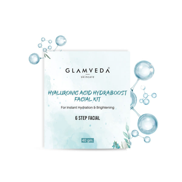 Glamveda Hyaluronic Acid Hydra boost Facial Kit 40gm