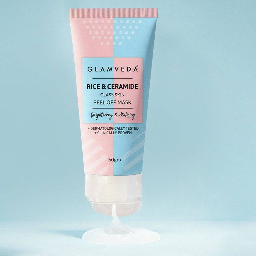Glamveda Rice & Ceramide Glass Skin Peel off Mask 60gm