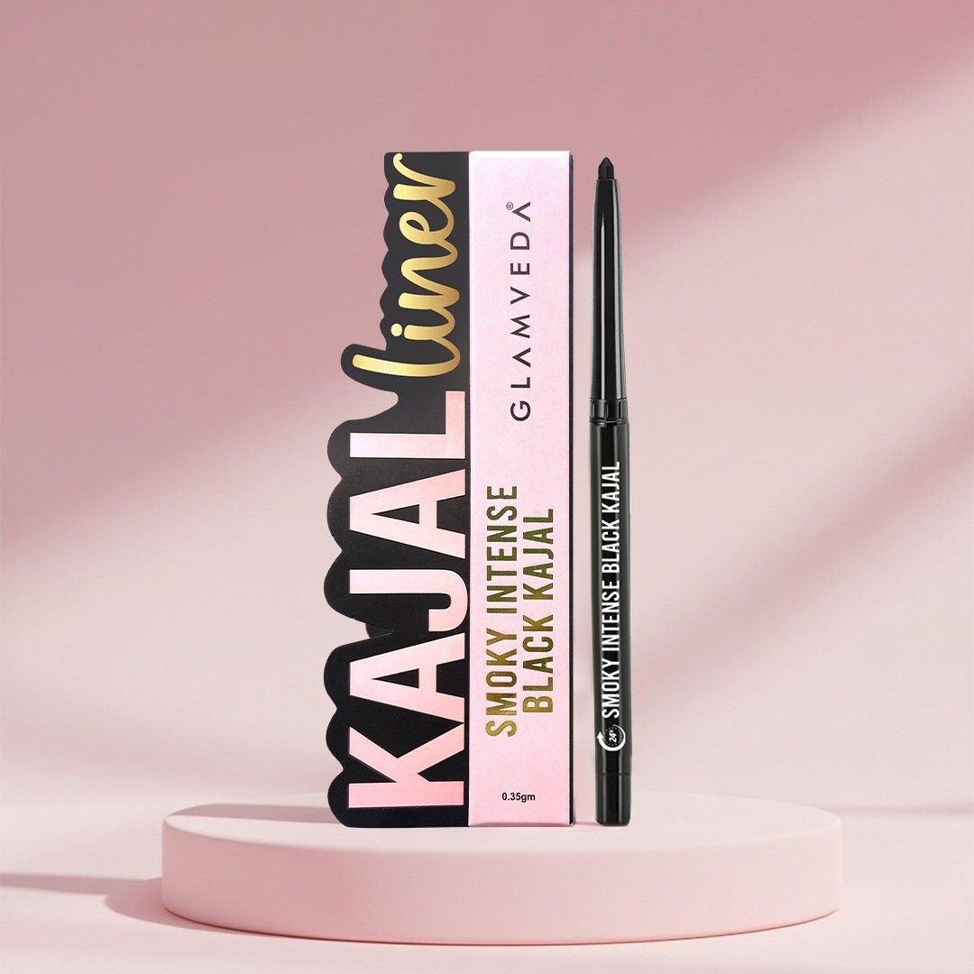 Smoky Intense Black Kajal, 24Hr long stay, Waterproof & Smudgeproof