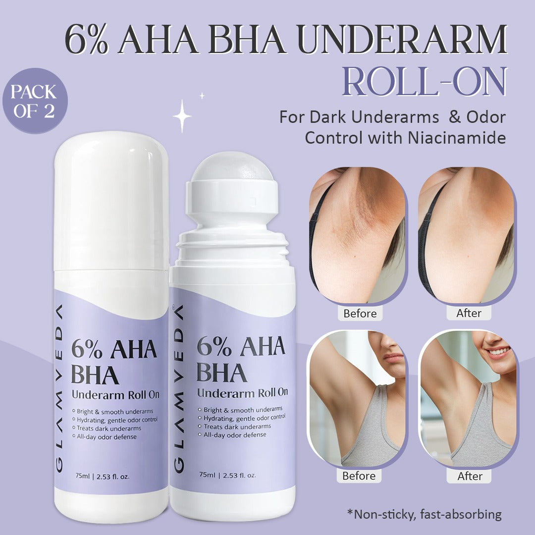 6% AHA BHA Underarm Roll-On 75ml