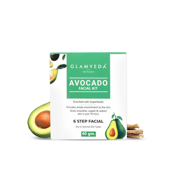 Glamveda Avocado Superfood facial kit 40gm