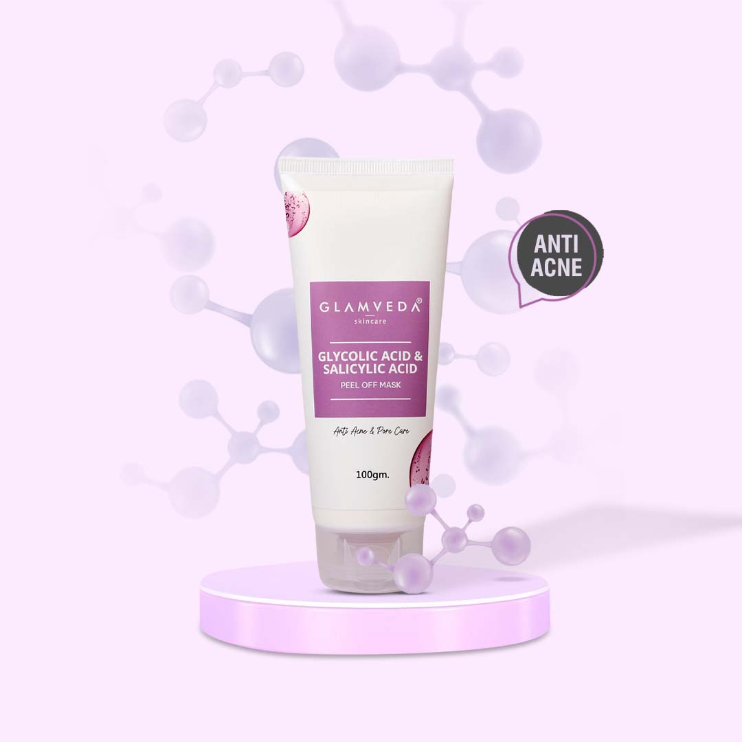 Glamveda Glycolic acid & Salicylic acid Peel off Mask Glamveda Skincare