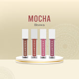 Glamveda X Rashami Desai Mini Liquid Lipstick Mocha Browns Combo 4.8ml