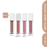 Glamveda X Rashami Desai Mini Liquid Lipstick Office Combo 4.8ml