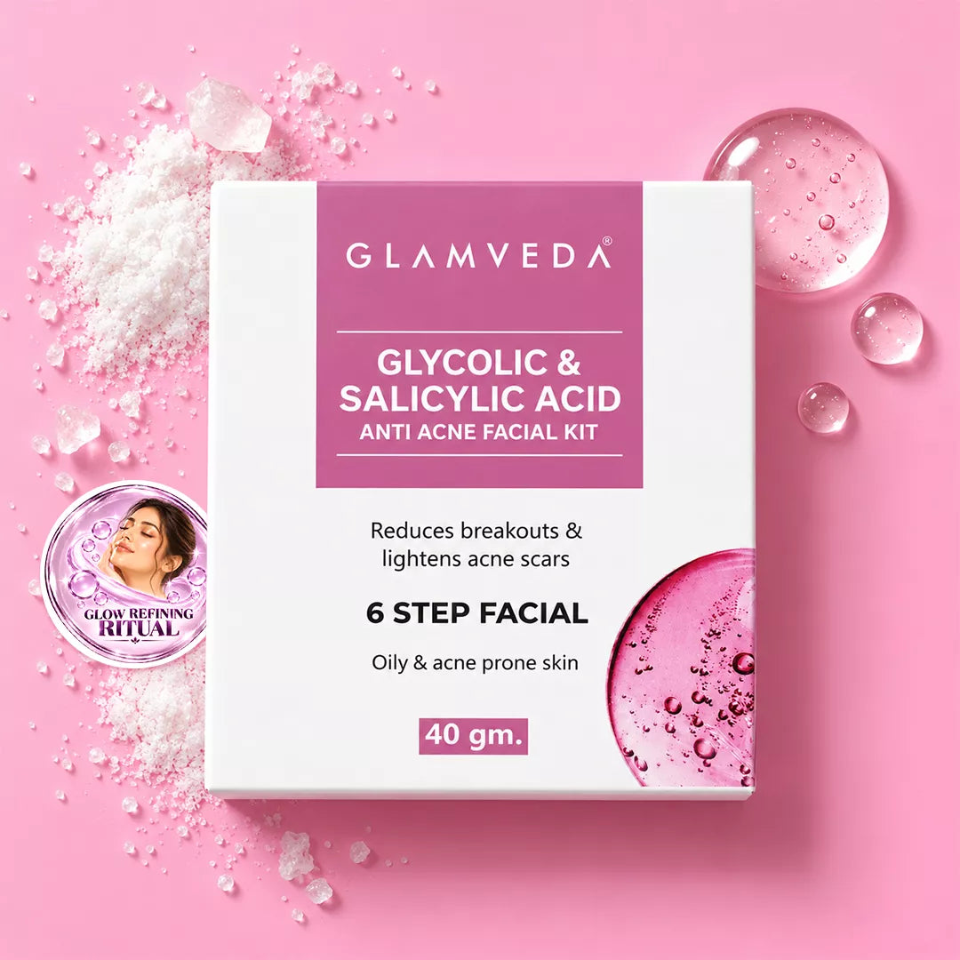 Glycolic acid & Salicylic facial kit 40gm
