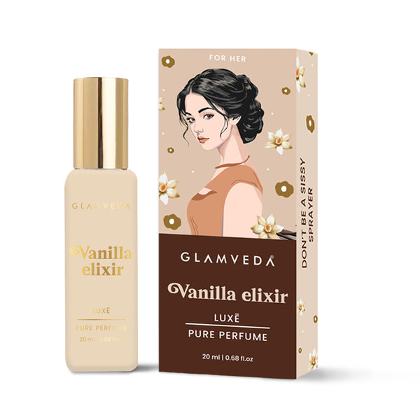 Vanilla Elixir – Luxe Pure Perfume for Her (20ml)