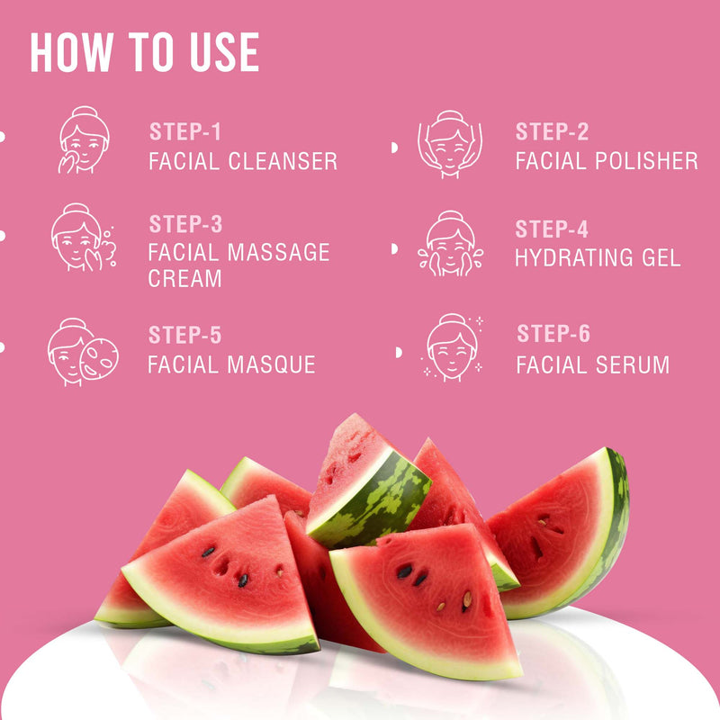 Glamveda Watermelon & Collagen Facial kit 40gm