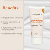 Benefits of Glamveda Whipped Vitamin C Mud Mask