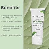 Benefits of Glamveda Tea tree Anti Acne Mud Pack