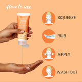 How to apply of Glamveda Korean Ginseng & Honey Vitalizing Face Wash