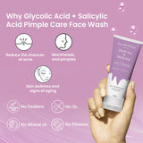 Glamveda Glycolic acid & Salicylic Acid Anti Acne face wash